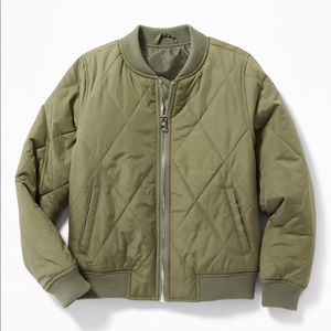 Lightweight Quilted Bomber Jacket